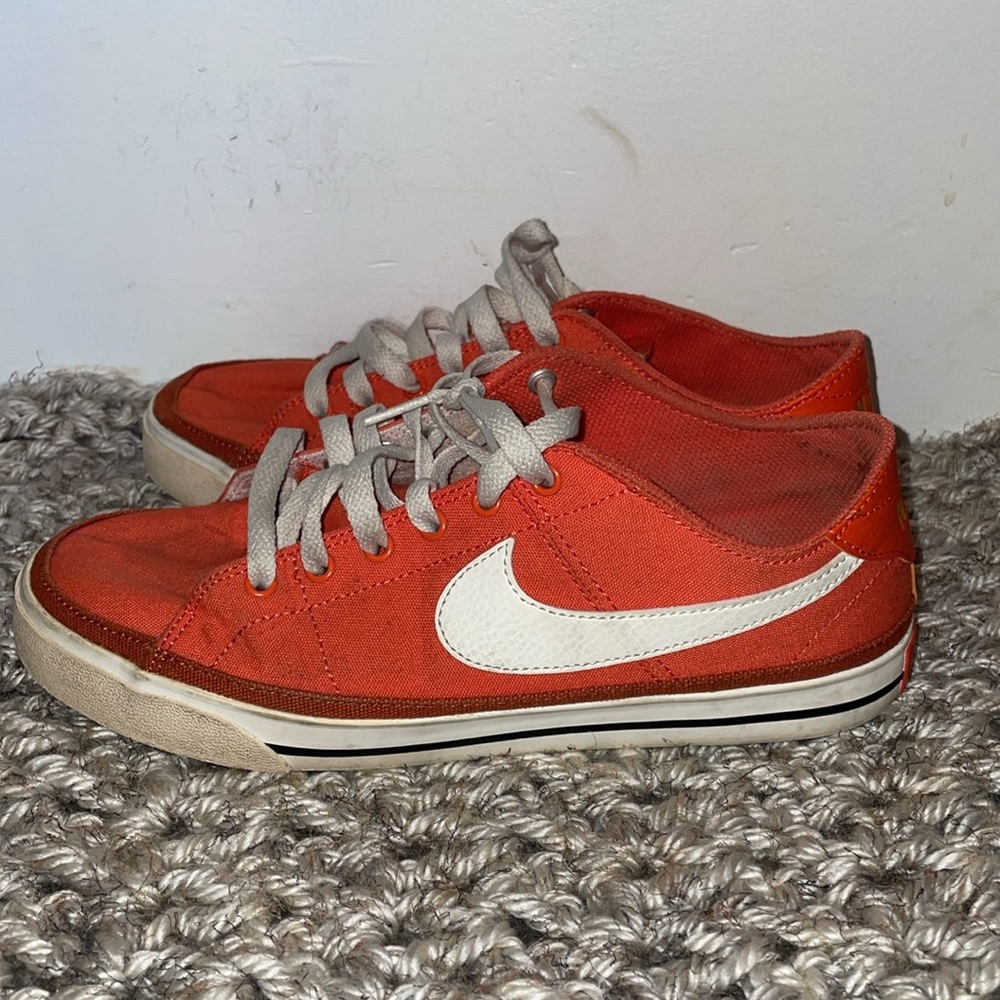 Nike Court Legacy Swoosh 50th Anniversary Orange Trainers low ride sneakers